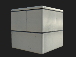 Concrete Tillable Material 3D Модель