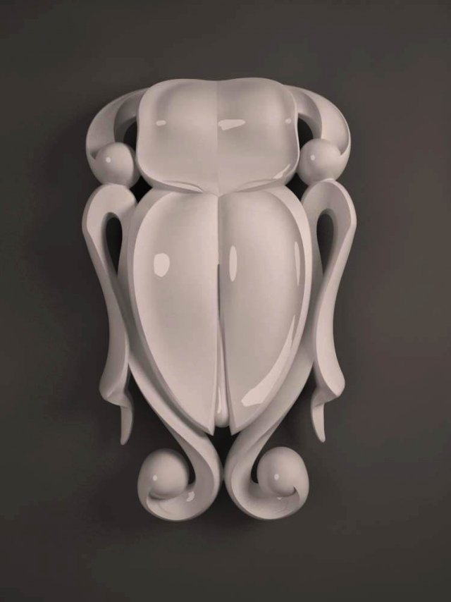 Download decor scarab beetle 3D Model