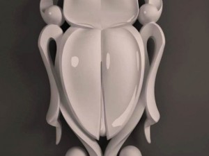 decor scarab beetle 3D 打印模型