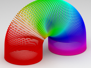 slinky 3D मॉडल