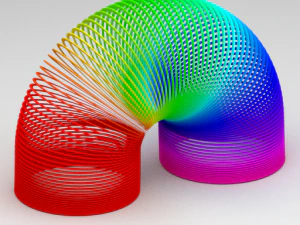 slinky 3D Model