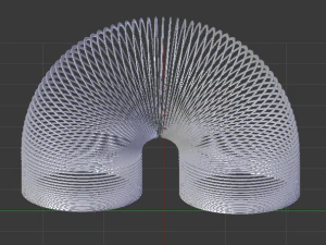 slinky 3D Model