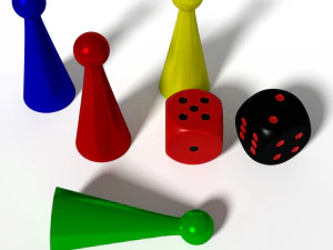 ludo pieces 3D Model