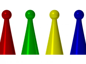 ludo pieces 3D Model