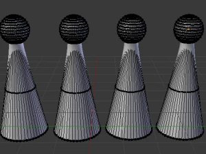 ludo pieces 3D Model