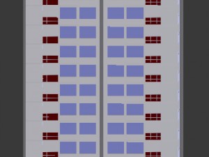 residential building 1 Modelo 3D