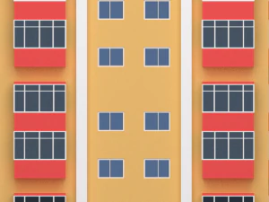 residential building 2 3D Model