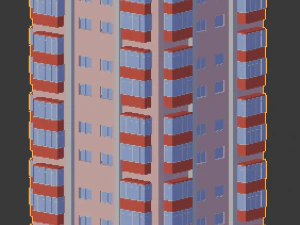 residential building 2 3D Model