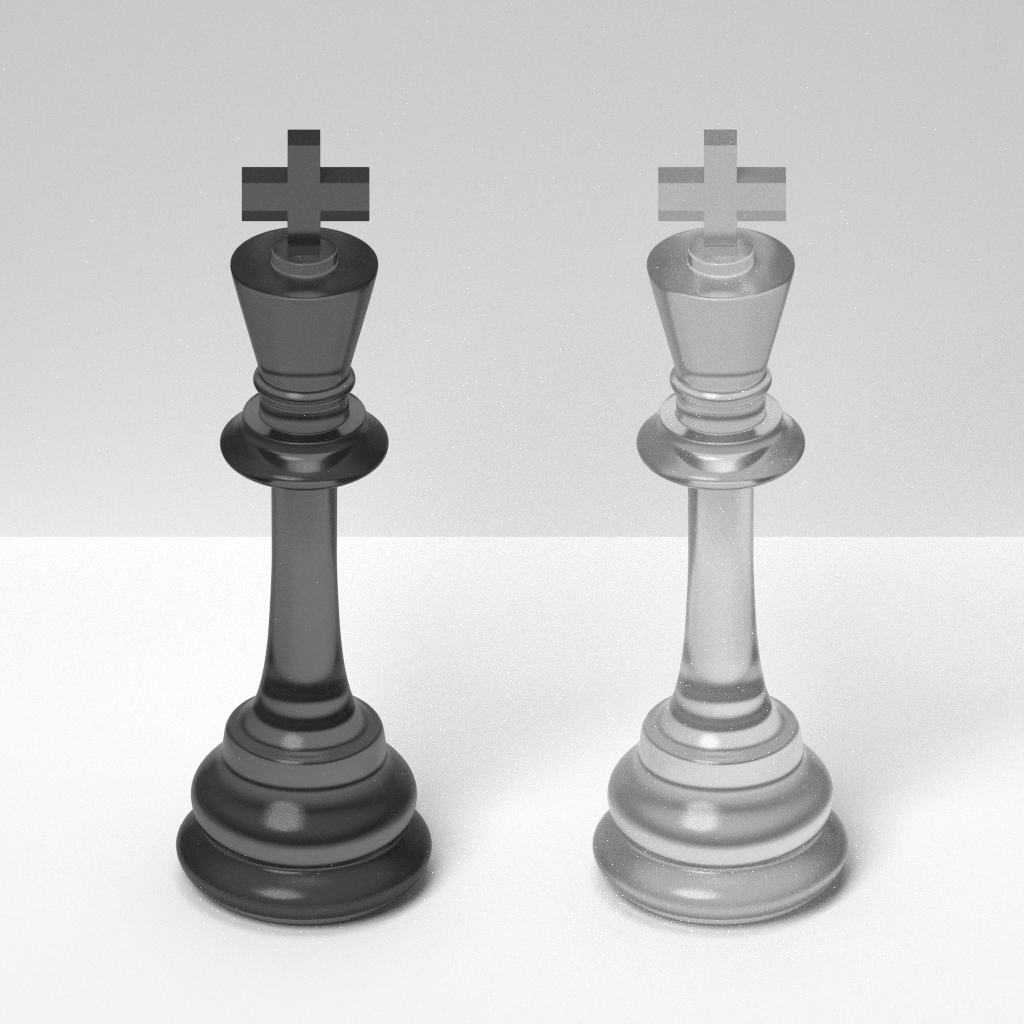 Модель 3d Max ферзь