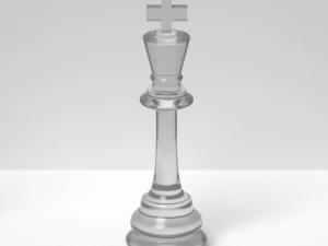 reis do xadrez Modelo 3D