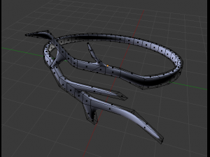 branch golden ring 3D Model