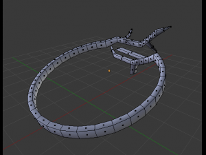 branch golden ring 3D Model