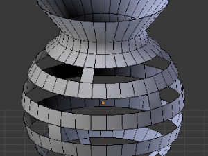 red and blue vases Modello 3D