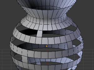 red and blue vases 3D Model