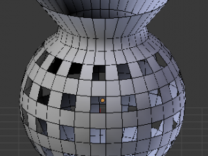 red and blue vases Modello 3D