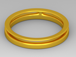 simple ring 3D Model