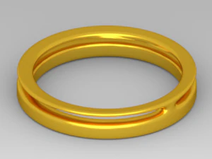 simple ring 3D Model