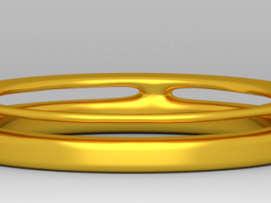 simple ring Modelo 3D