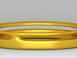 simple ring Modelo 3D