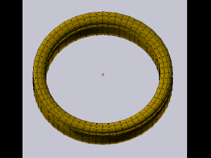 simple ring Modelo 3D