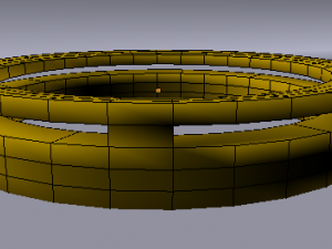 simple ring Modelo 3D