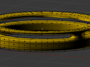 simple ring Modelo 3D