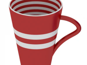 tr&ecirc;s canecas Modelo 3D