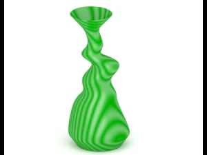modern colorful vases 3D Model