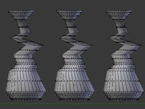modern colorful vases 3D Model