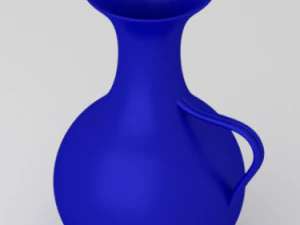 blue water pitcher 3D Model