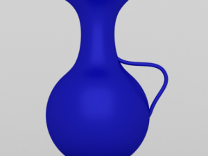 blue water pitcher 3D-Modell