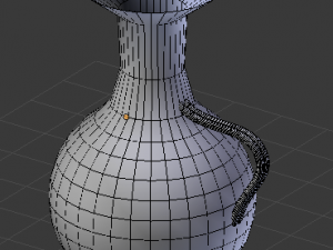 blue water pitcher 3D-Modell