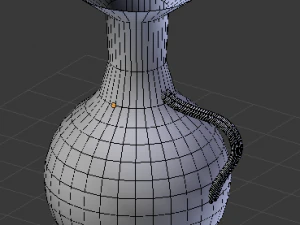 blue water pitcher 3D Model