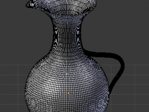 blue water pitcher 3D-Modell