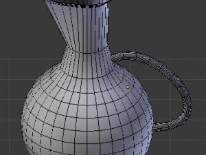 orange water pitcher 3D 모델
