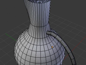 orange water pitcher 3D Model