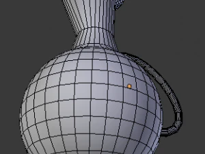 orange water pitcher 3D Model