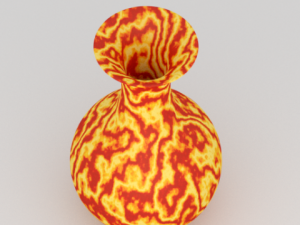 lava vase 3D Модель