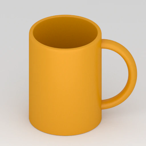 simple mug 3D Model .c4d .max .obj .3ds .fbx .stl .blend 