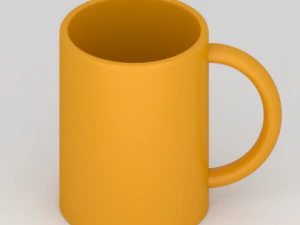 cangkir sederhana Model 3D