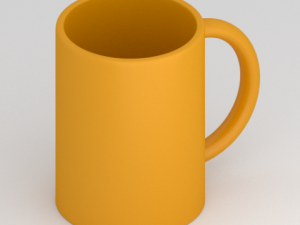 simple mug Model 3D