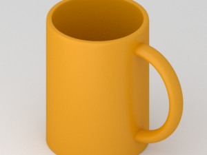 simple mug Model 3D