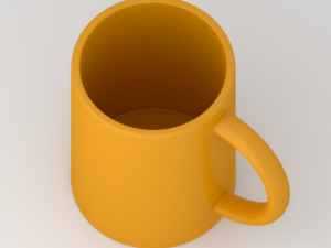 simple mug Model 3D