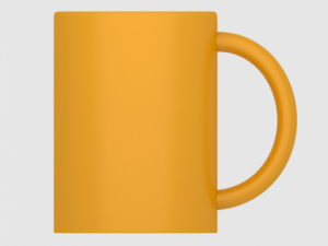 simple mug Model 3D