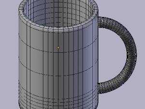simple mug Model 3D