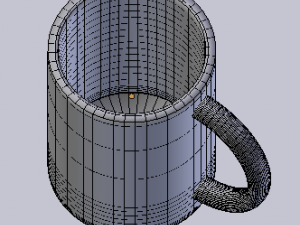 simple mug Model 3D