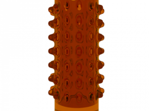 vase with spikes 3D Модель