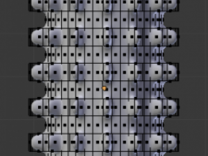 vase with spikes 3D Модель