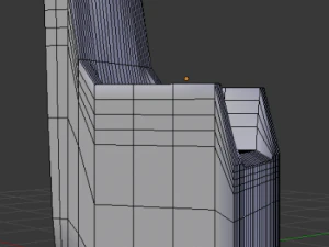 red armchair 3D Model