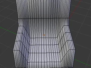 red armchair 3D Model